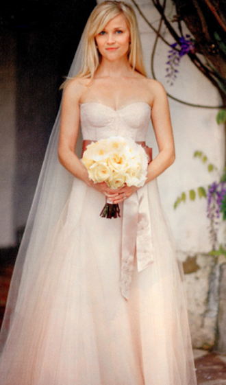Here are some of Emily's favorite wedding gowns that celebrities have been